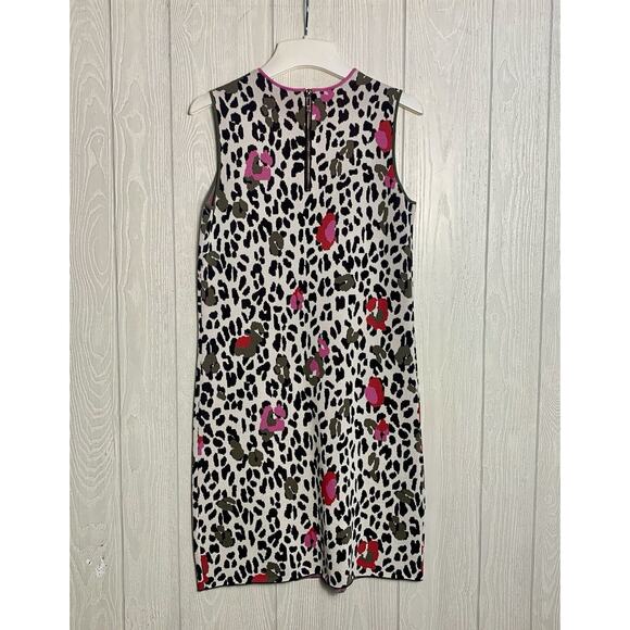 Ted Baker Pheebei Leopard Print Knit Dress US Size 1 (US 4) NWOT - Picture 7 of 11